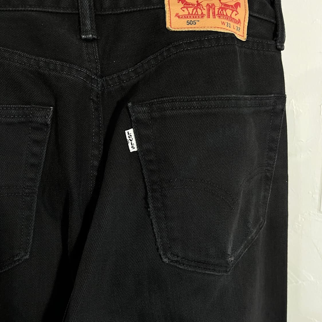 리바이스 505 블랙진 상품이미지6