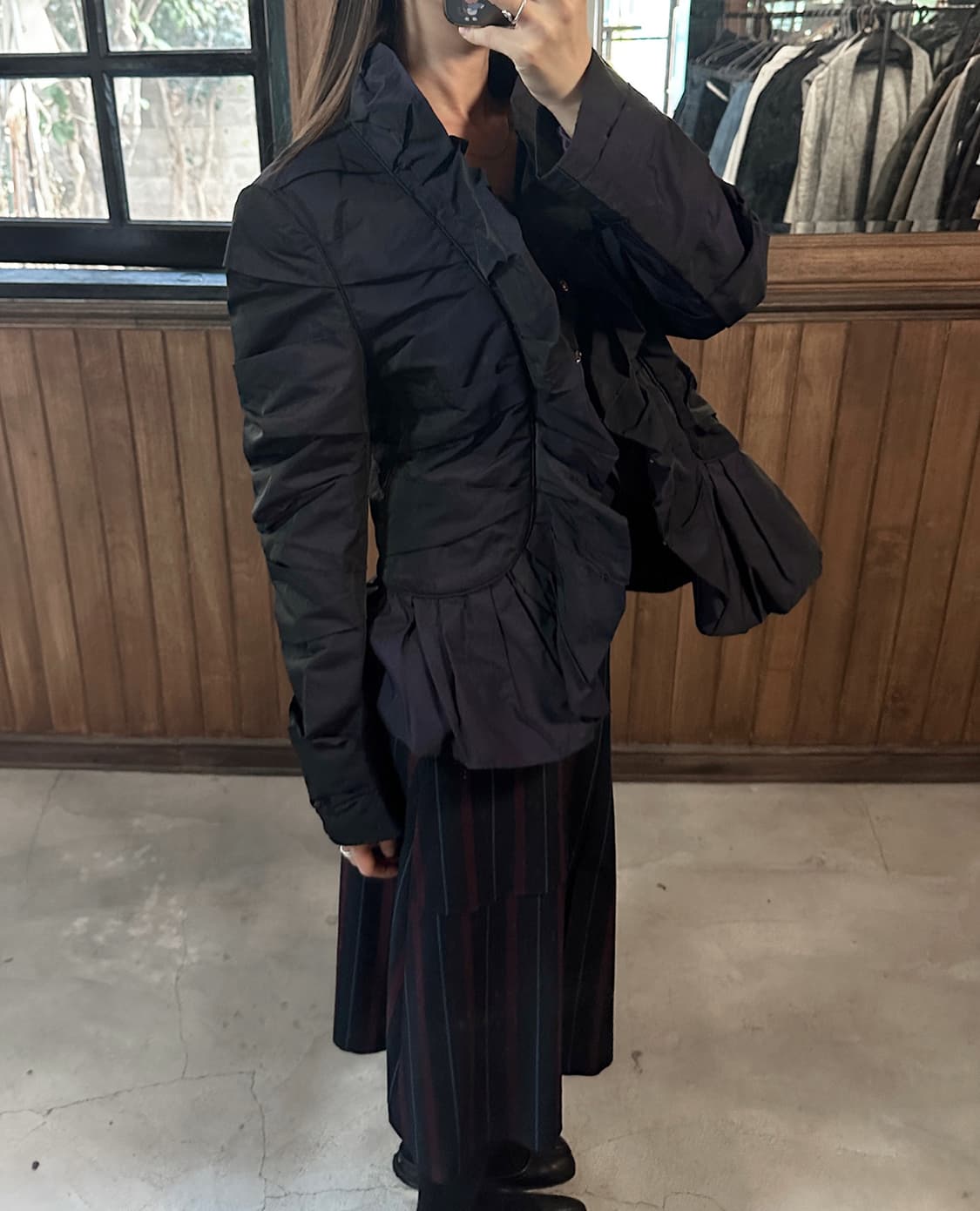 ESCADA frill layered blouson 상품이미지1