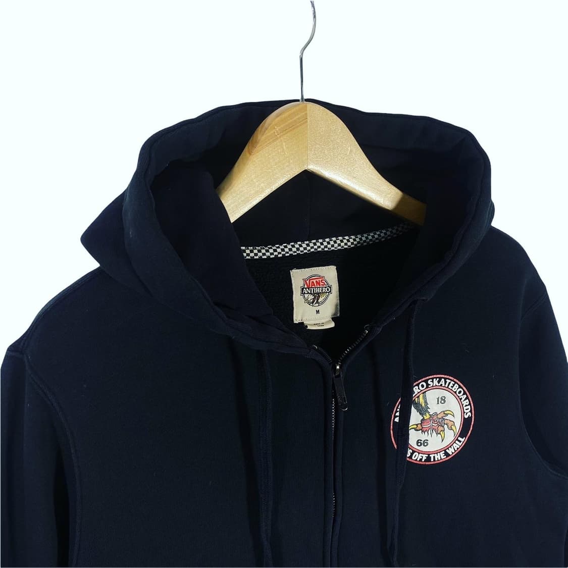 Vans x anti-hero hood zip-up 상품이미지4