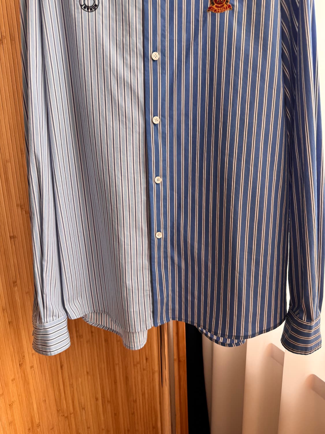 (라지)노앙 NOHANT Mixed Stripe Shirt Stripe 상품이미지8