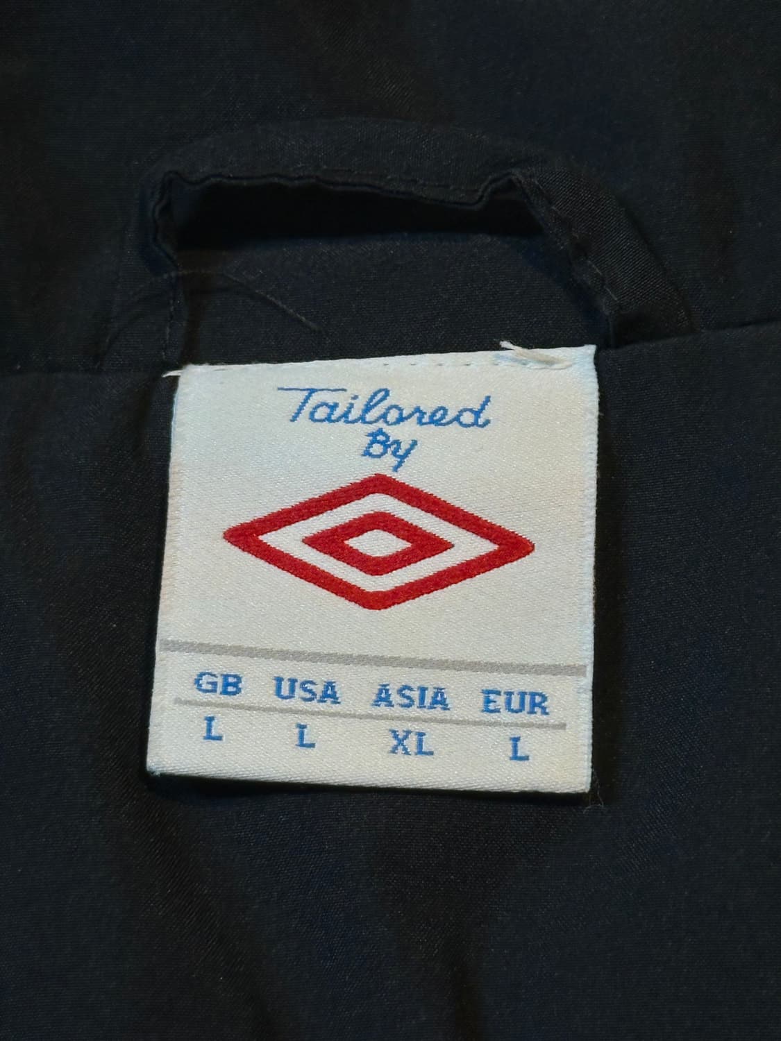 엄브로 UMBRO 올드스쿨 배색 바람막이 자켓 블랙 상품이미지6