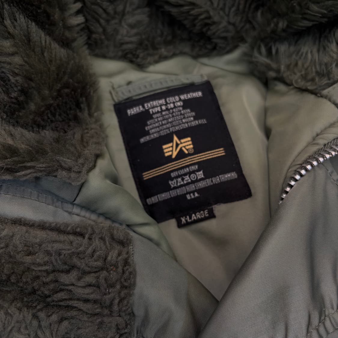 00s ALPHA INDUSTRIES 알파인더스트리 n3b  상품이미지2