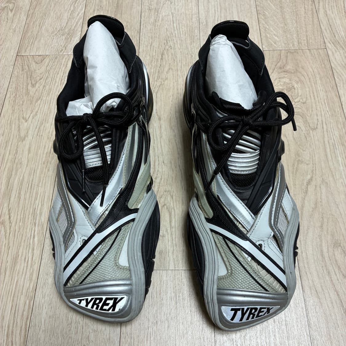 발렌시아가 타이렉스 TYREX 블랙 그레이 41 (265~275) 상품이미지6