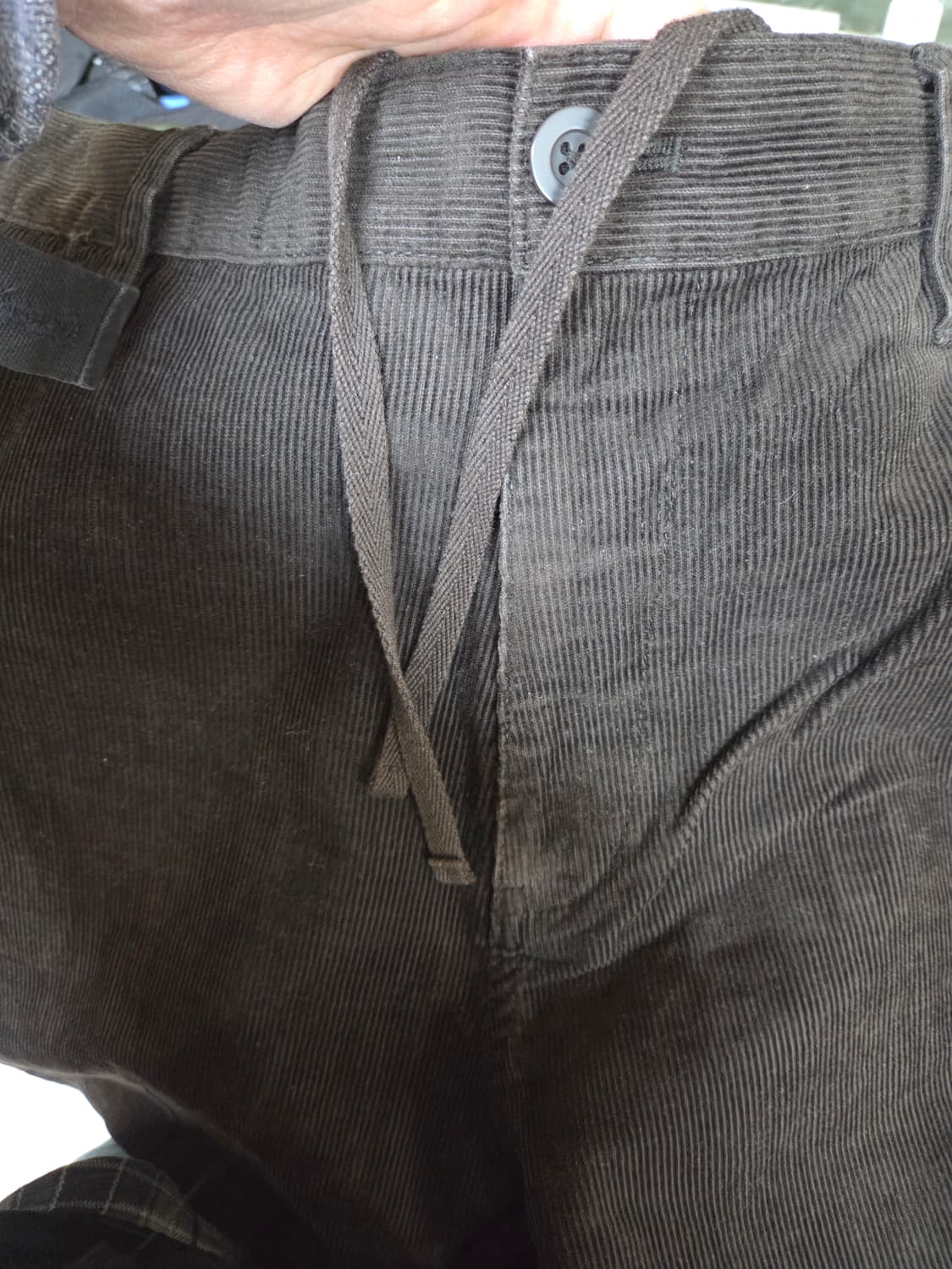 유니클로 코듀로이 카펜터 팬츠 L 대략 33 다크브라운  상품이미지5