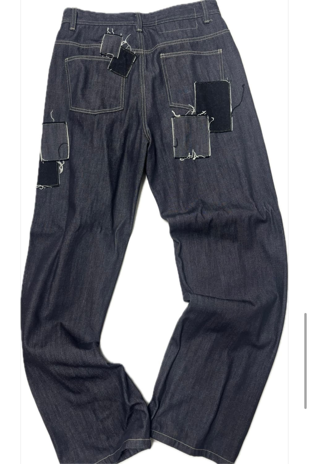 앤더슨벨 패치 인디고 진 상품이미지3