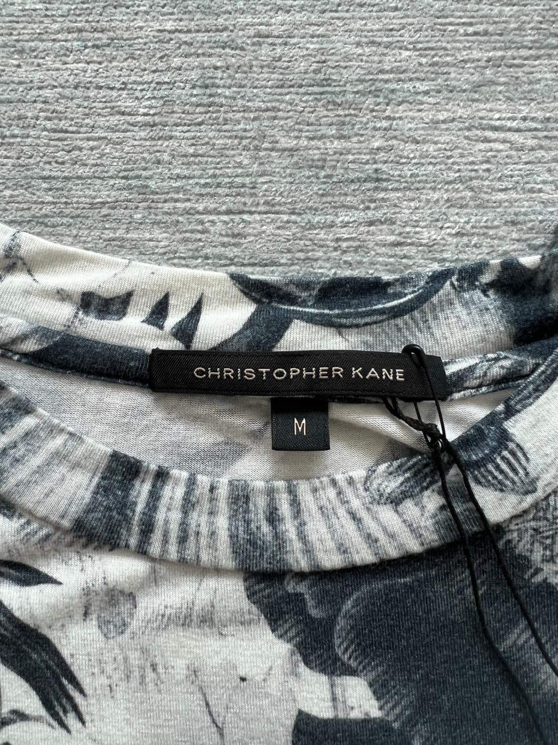 [M] 크리스토퍼케인 플라워프린트 티셔츠 상품이미지5