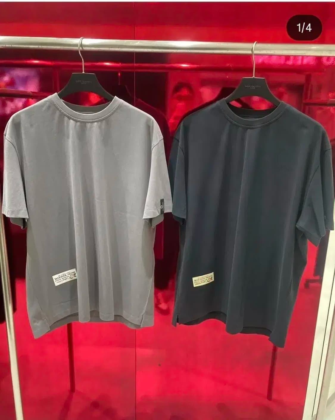 우영미 25fw 피치코튼 새상품 (블랙, 그레이) 상품이미지1