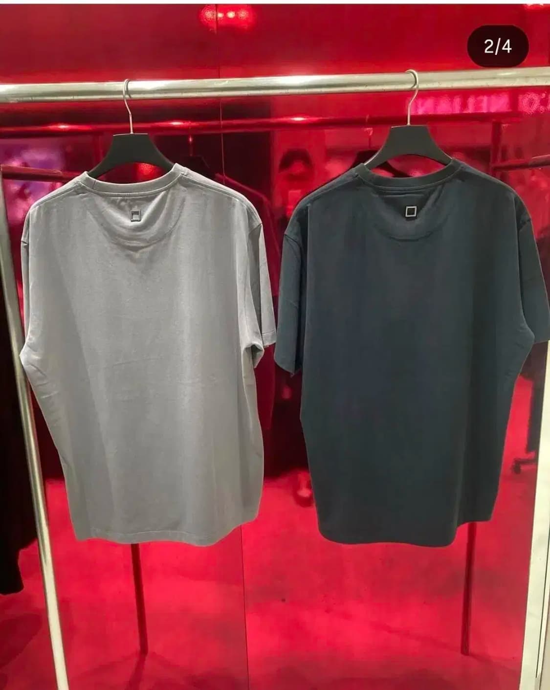 우영미 25fw 피치코튼 새상품 (블랙, 그레이) 상품이미지2