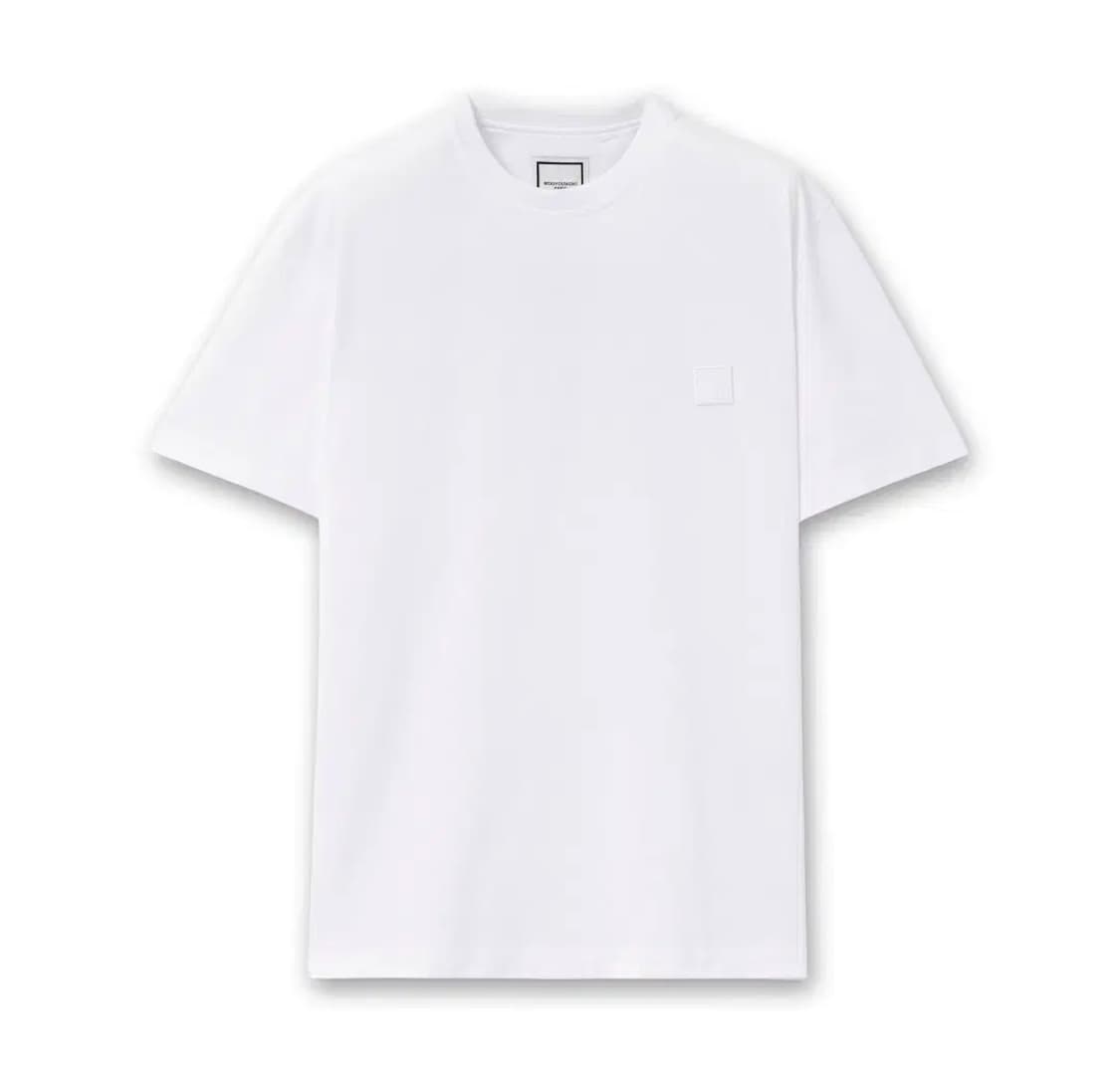 우영미 25fw 백로고 반팔 새상품 (블랙,화이트) 상품이미지4