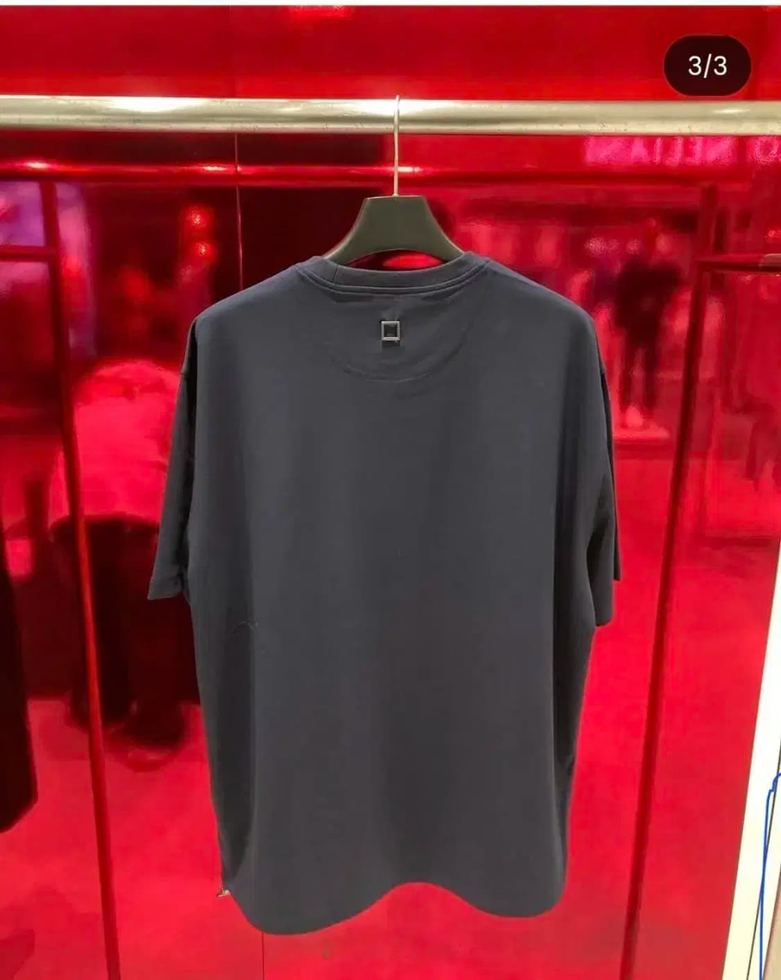 우영미 25fw 스트링반팔 새상품 (네이비,화이트) 상품이미지2