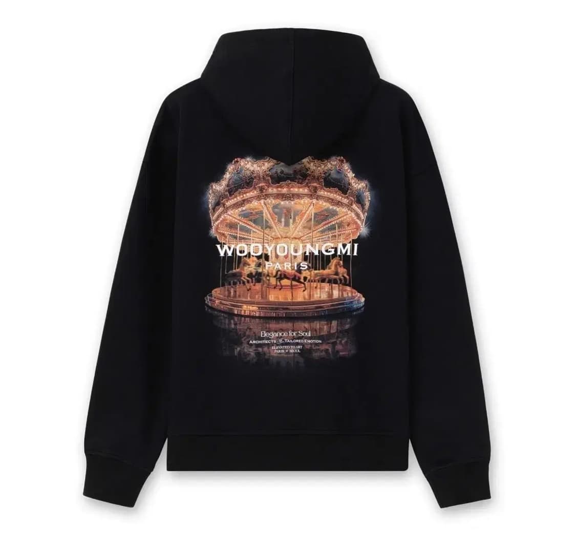 우영미 26ss 블랙메리 후드 (새상품) 상품이미지2