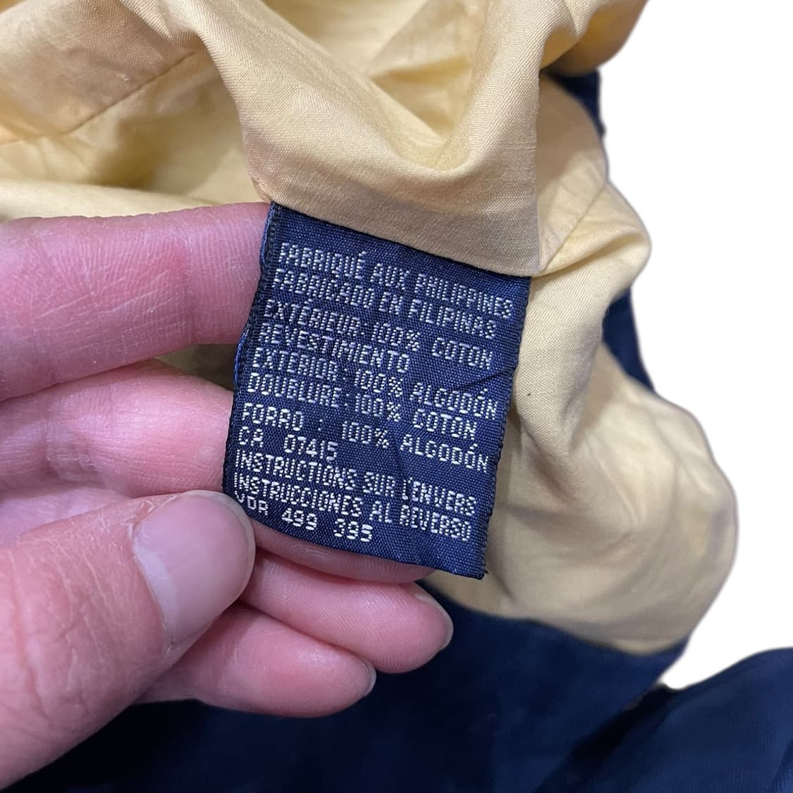 90s 노티카 세일링 블루종 자켓 상품이미지9