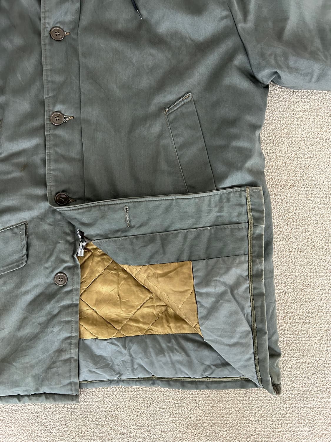 50-60‘s  U.S Air Force B-9 Parka Quilted 상품이미지6