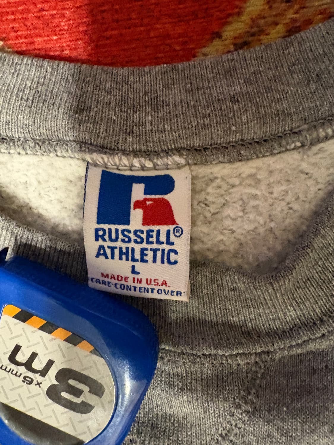 미제 러셀 빈티지 스웻셔츠 그레이 l 상품이미지3