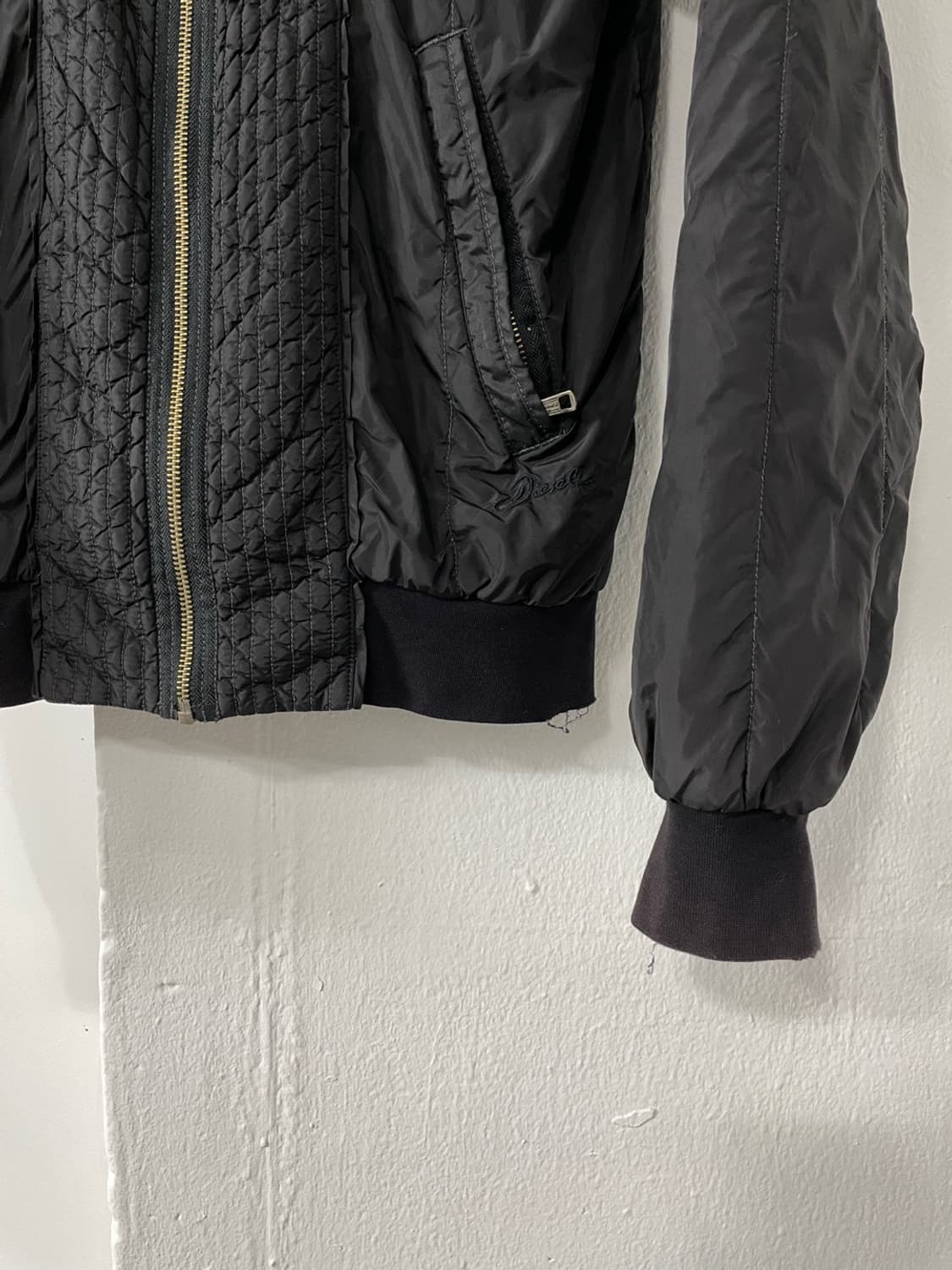 디젤 컨버터블 나일론 봄버 자켓 상품이미지8