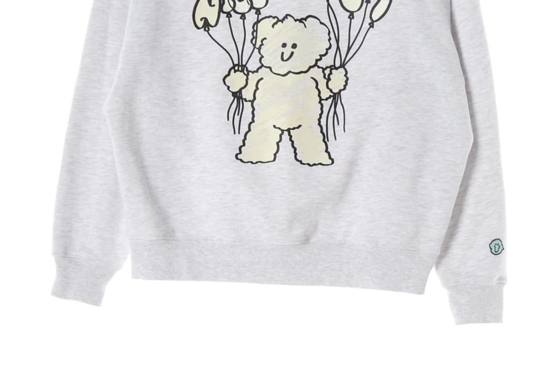 나이스고스트클럽 벌룬 마카 드로잉 UV 맨투맨 S 상품이미지4