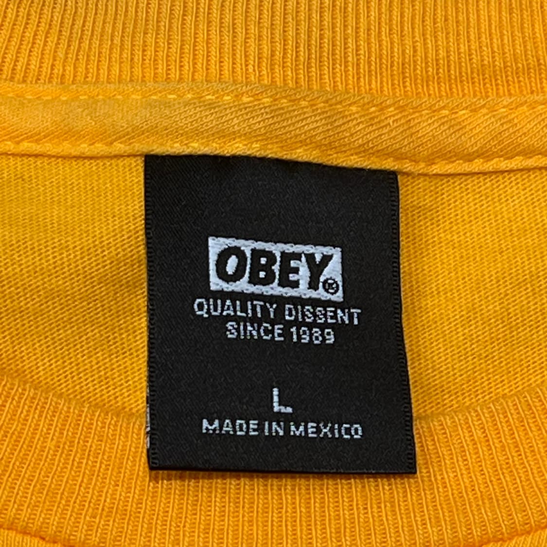 오베이 로고자수 반팔티 s10765 상품이미지5