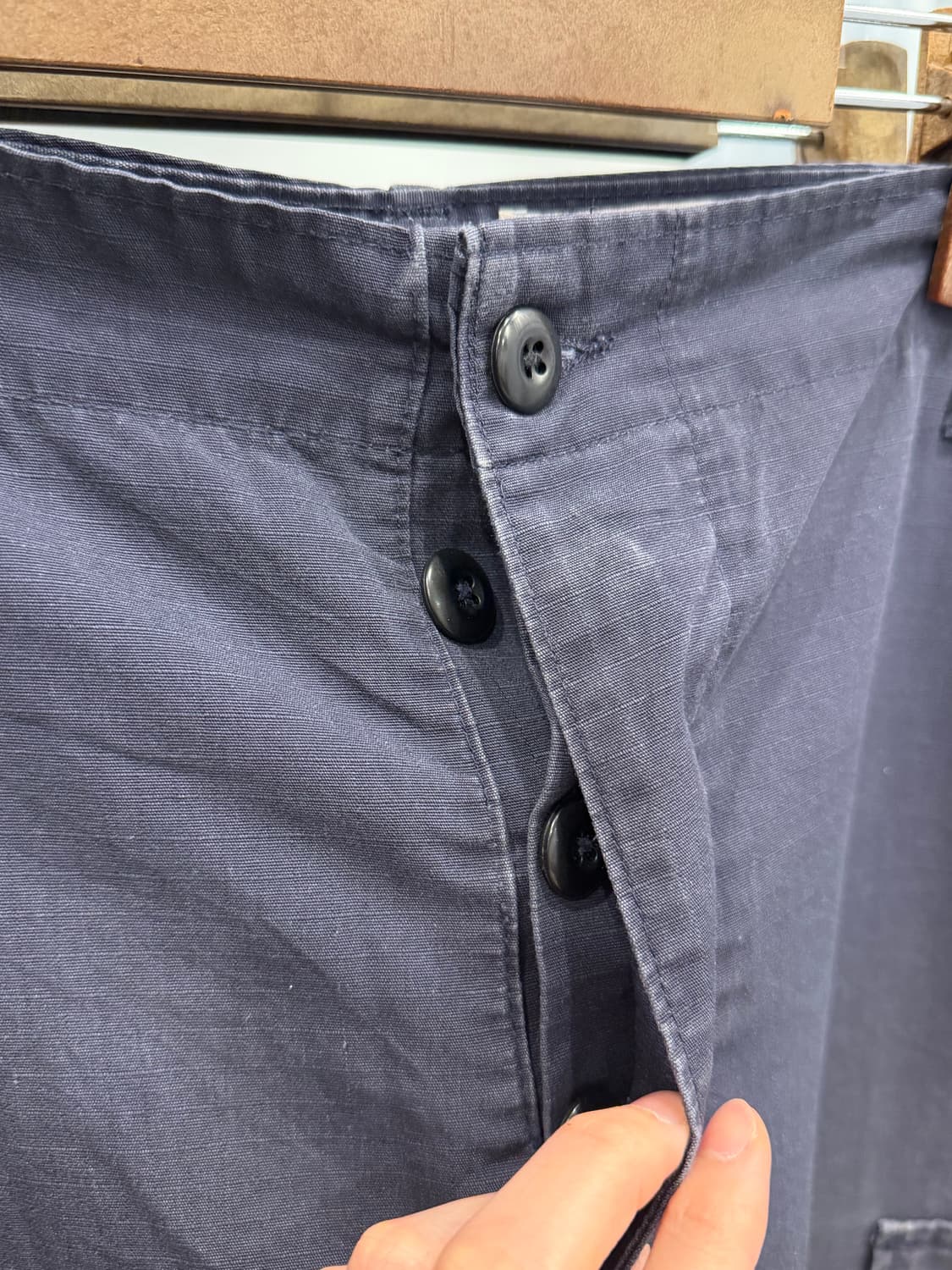 90s Camco 밀리터리 립스탑 BDU 필드 팬츠 (34-37) USA 상품이미지4