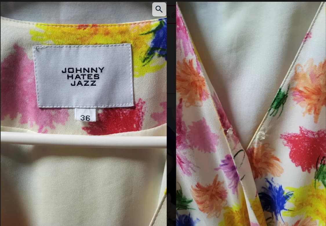 쟈니헤잇재즈 롱원피스(스카프없음) 36사이즈 상품이미지3