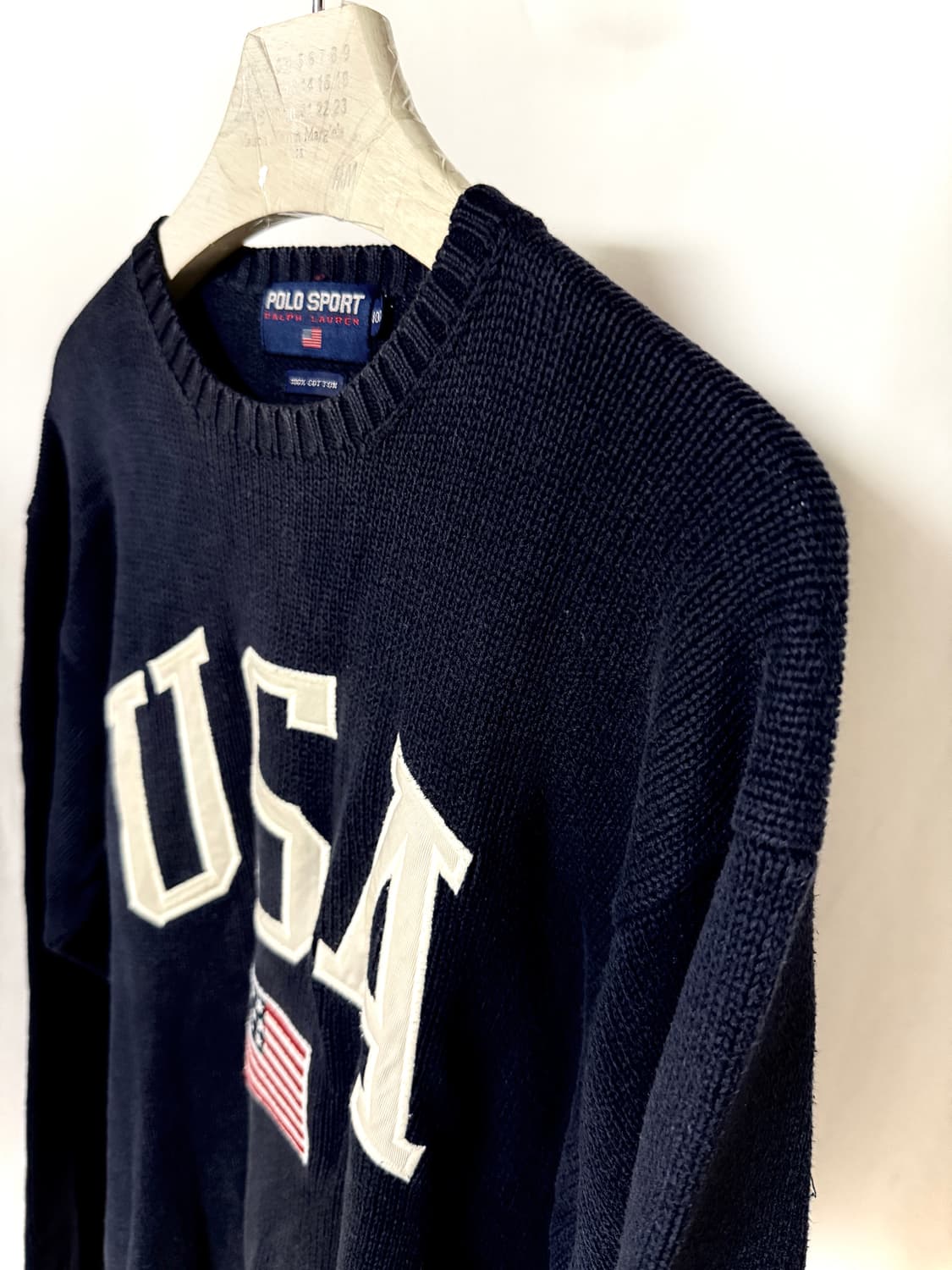 폴로 랄프로렌 90s 스포츠 시그니처 로고 니트 상품이미지2