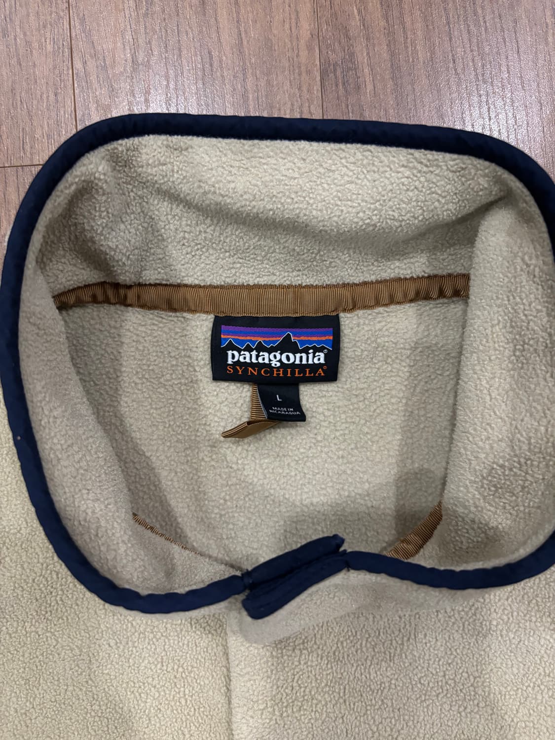 파타고니아 라이트웨이트 신칠라 베이지 탄 L사이즈 상품이미지4