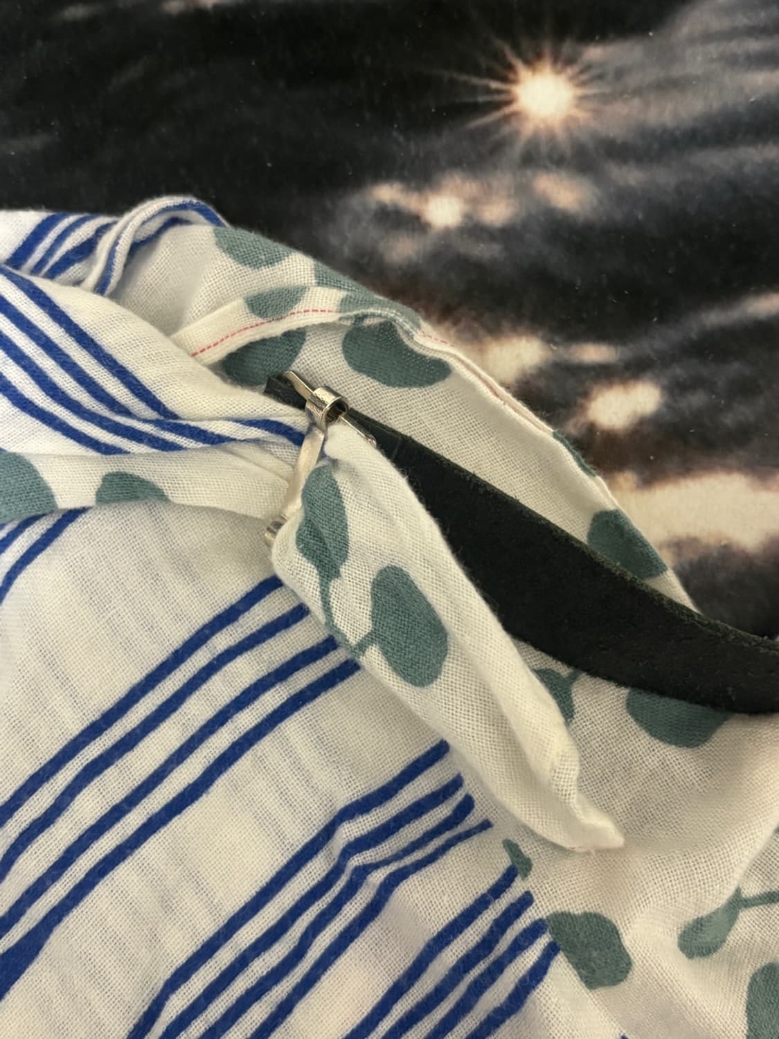 소우소우(sousou) 가죽끈 + 면 가방 세트 - [비닐백 포함] 상품이미지5