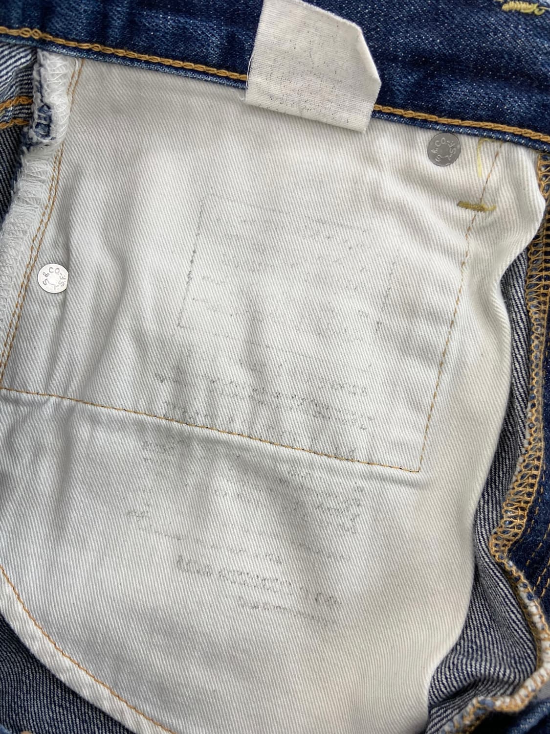 90's LVC 502XX Big E Selvedge 상품이미지9