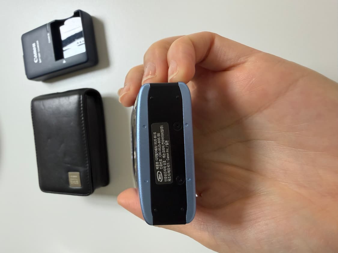 캐논 IXUS 80 is 블루 색상  상품이미지5