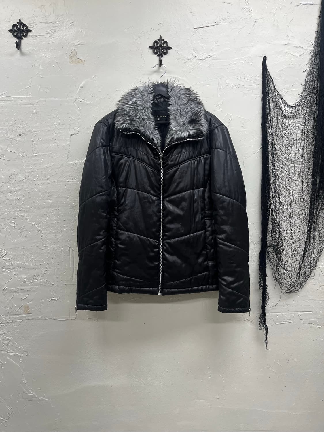 Spinash vkei trimming fur jacket 상품이미지2