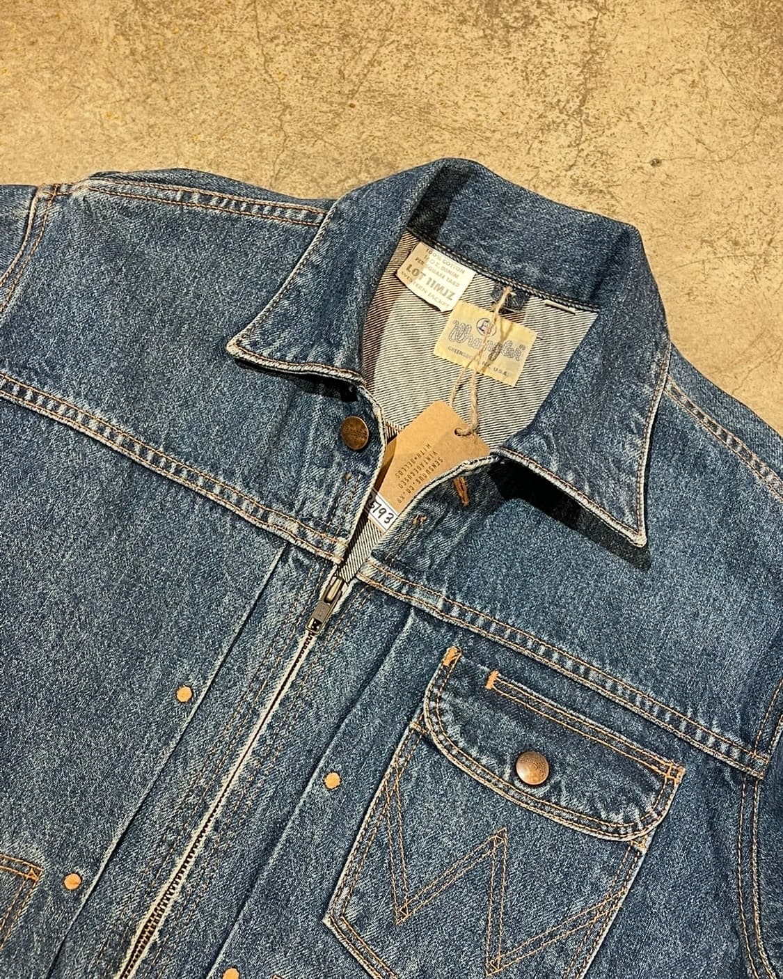 Wrangler 11MJZ denim jacket (B5193) 상품이미지2