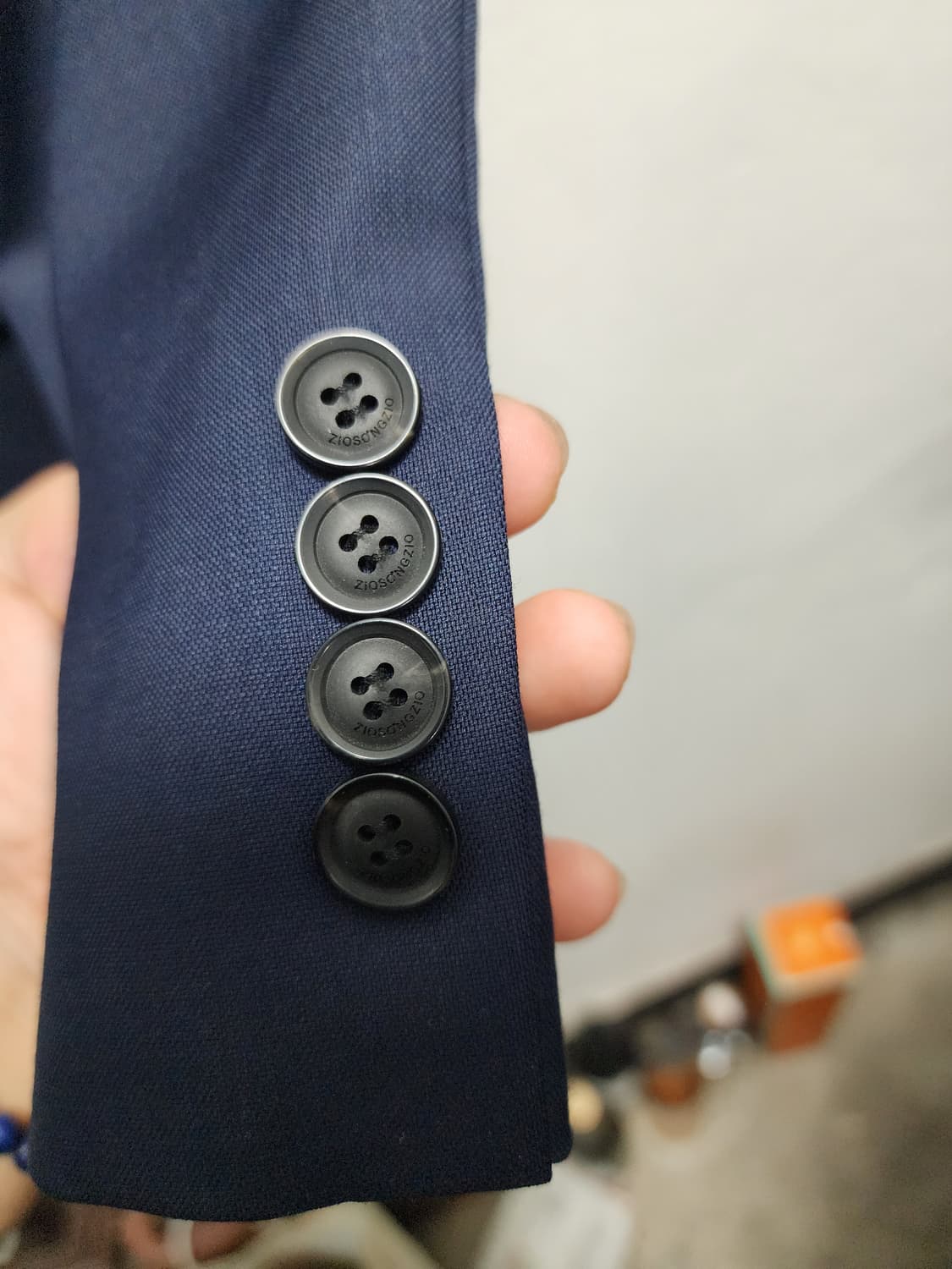 지오송지오 네이비 남성 정장 세트 상품이미지4