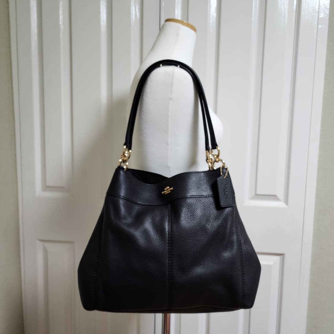 상태굿)코치 레더 호보, 숄더백 상품이미지1