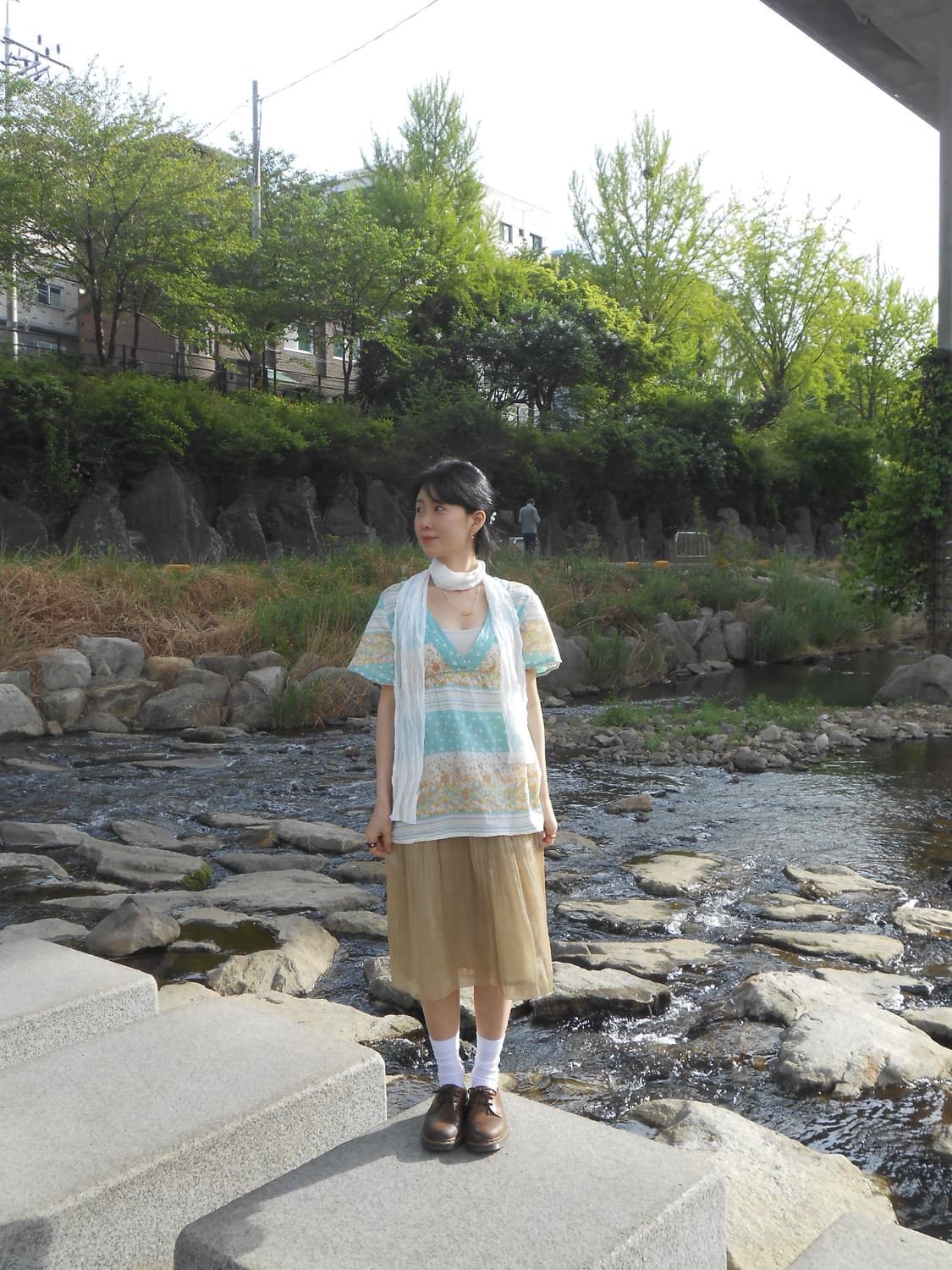 페어리테일 믹스 패턴 블라우스 상품이미지2