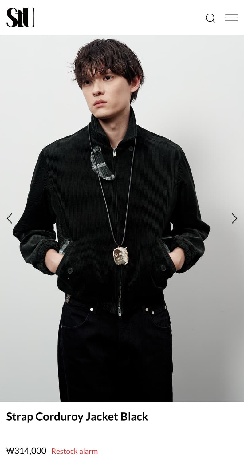 stu 코듀로이 자켓 L 상품이미지6