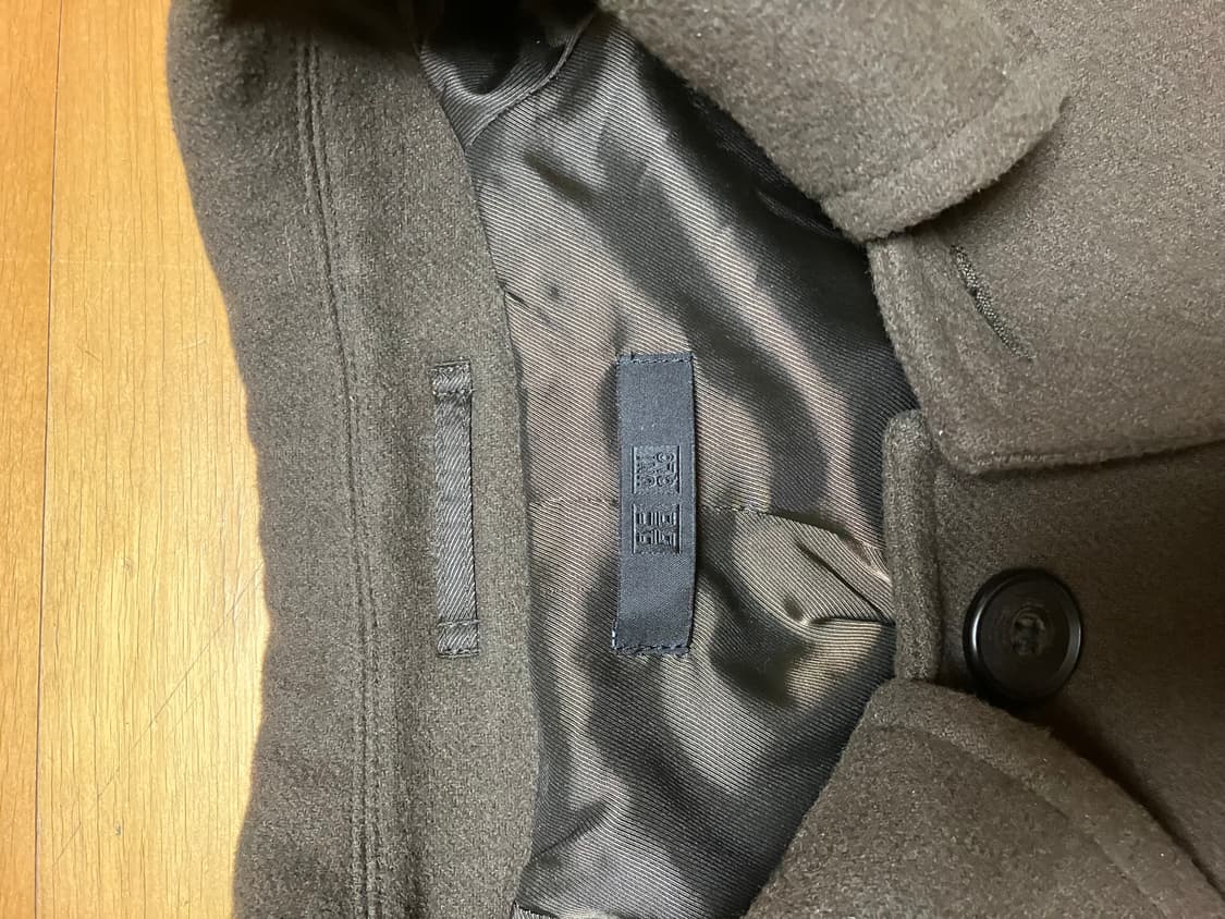 유니클로 발마칸 코트 브라운 XXL 상품이미지3