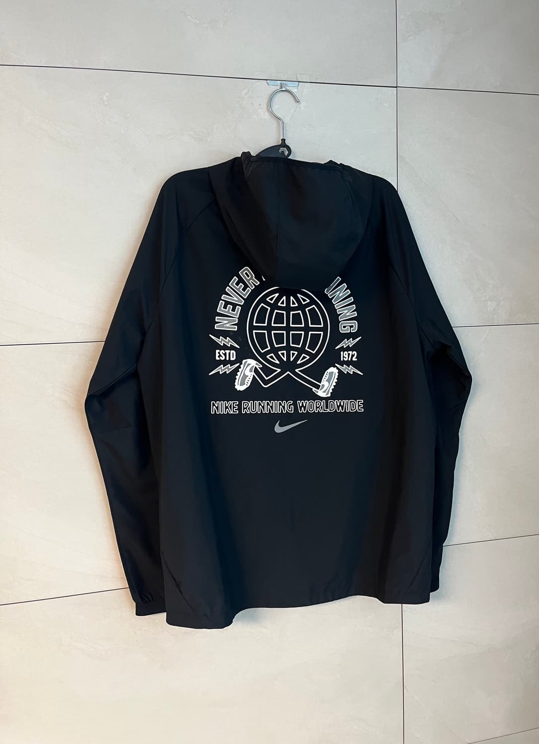 나이키 러닝 바람막이 블랙 (L)  상품이미지5