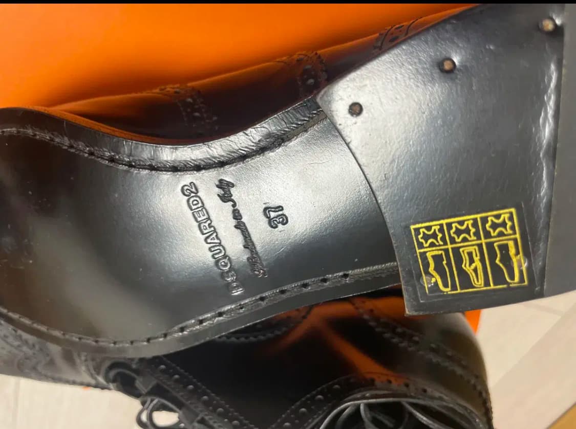 DSQUARED2 디스퀘어드2 옥스퍼드 슈즈 브로그 미사욘품(37) 상품이미지6