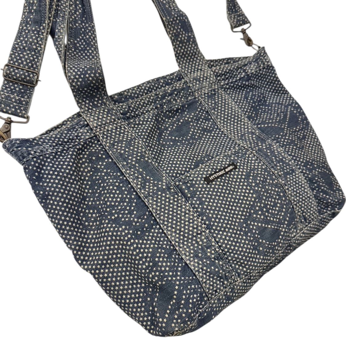 히스테릭글래머 2웨이 데님 숄더백 상품이미지4