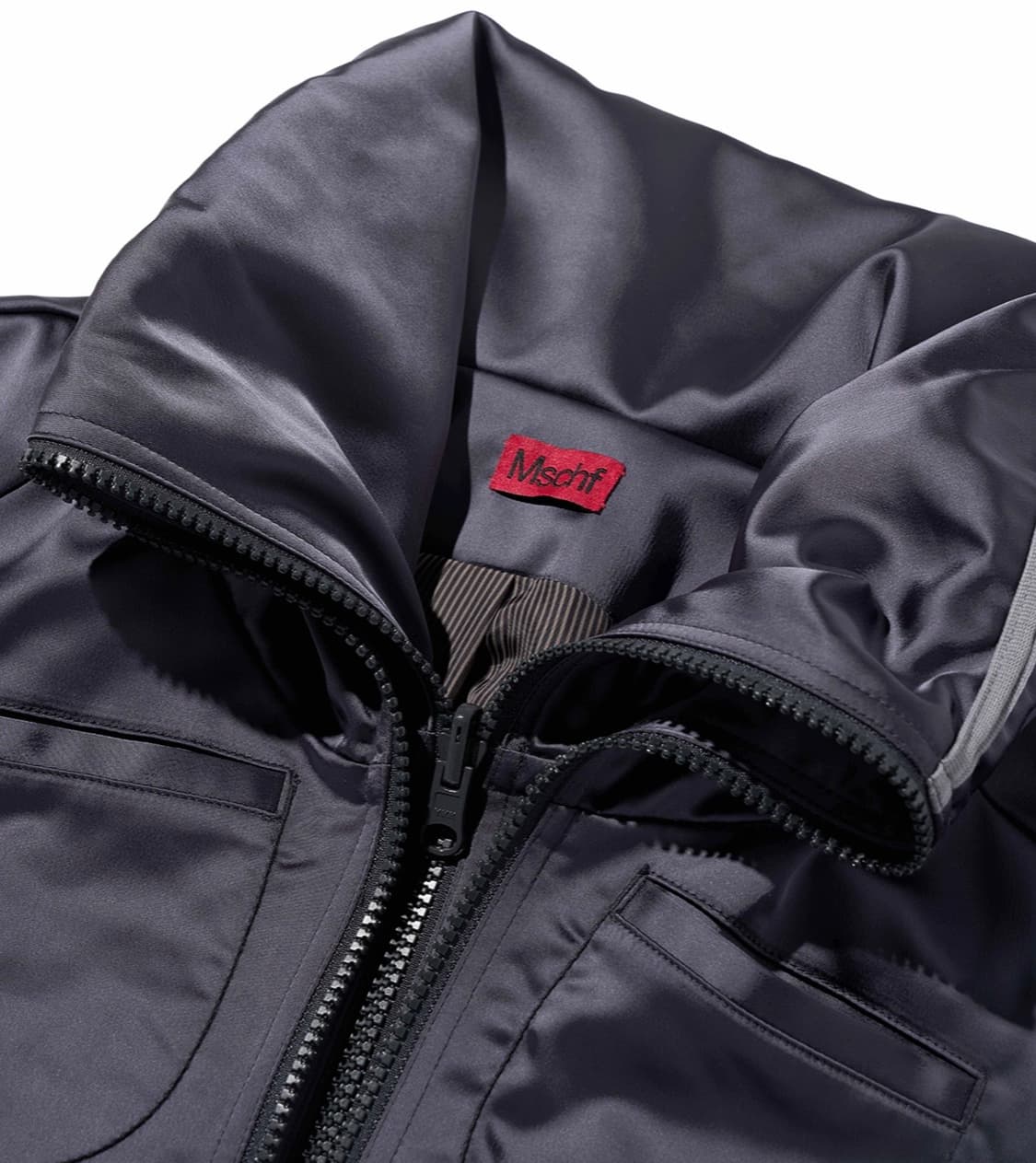 Mschf 미스치프 모토 집 재킷 차콜 상품이미지5