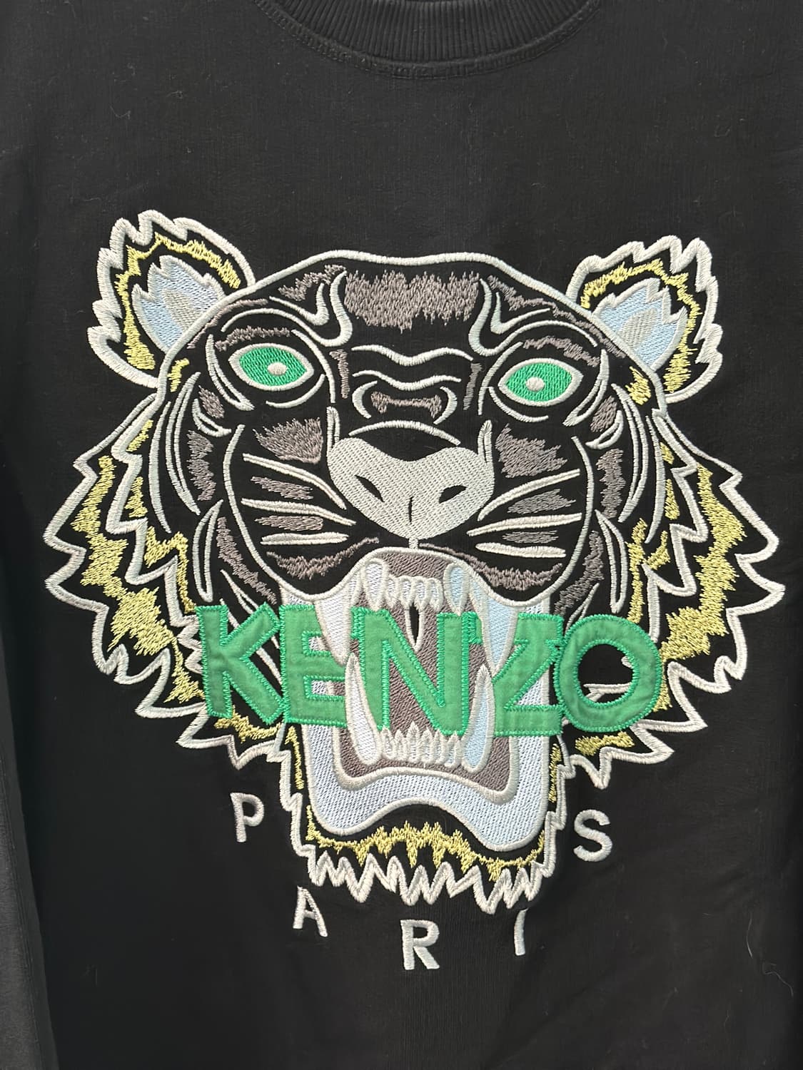 겐조 타이거 맨투맨 블랙 s 상품이미지2