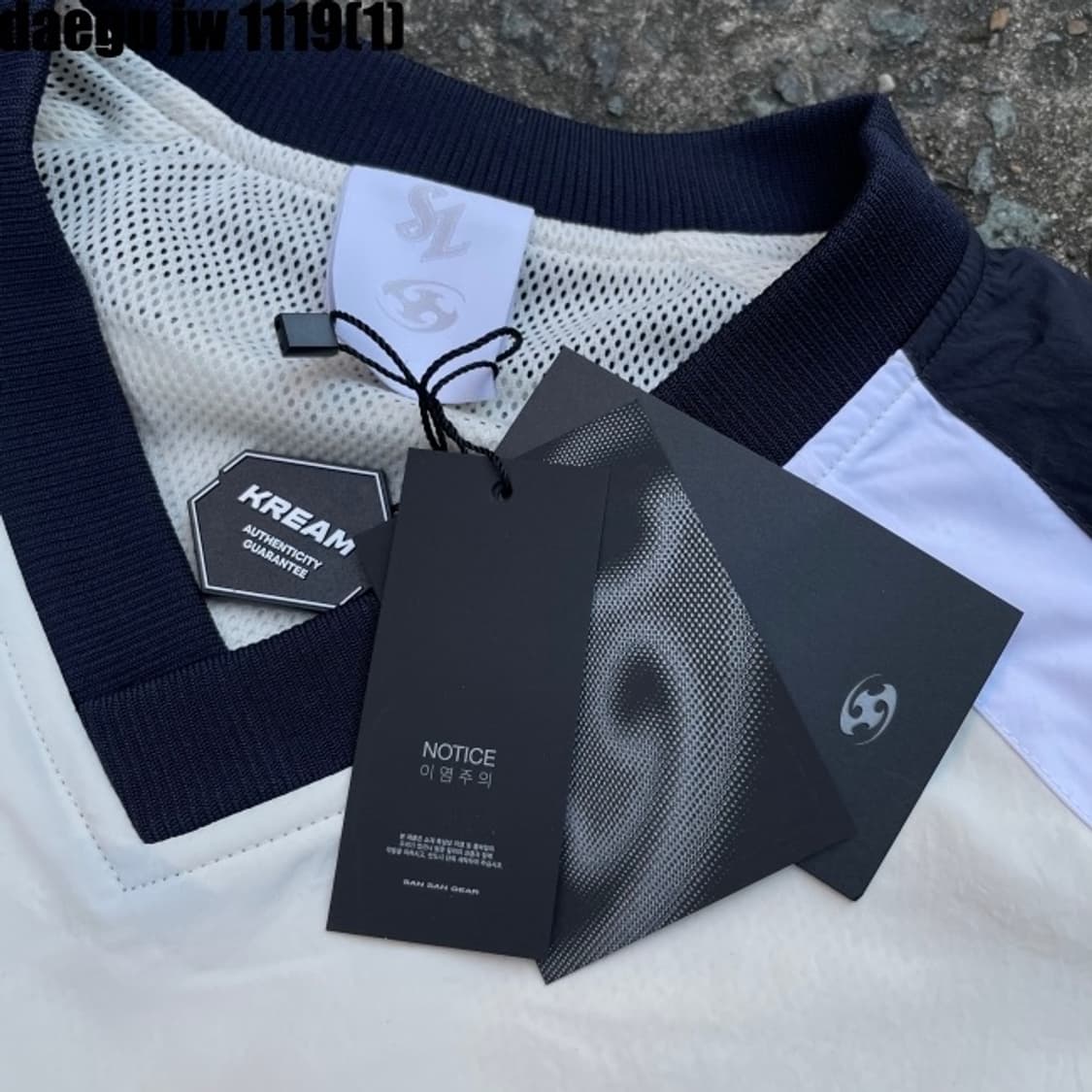 산산기어 삼성라이온즈 콜라보 새상품 웜업  상품이미지3