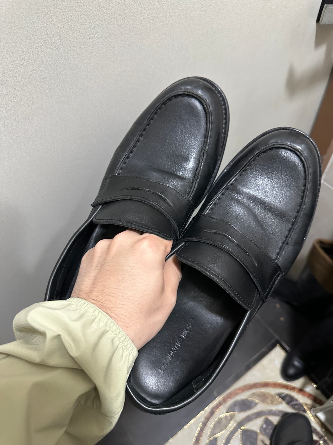 [285] 로맨틱무브 뉴 러그 로퍼 홀스 레더  상품이미지4