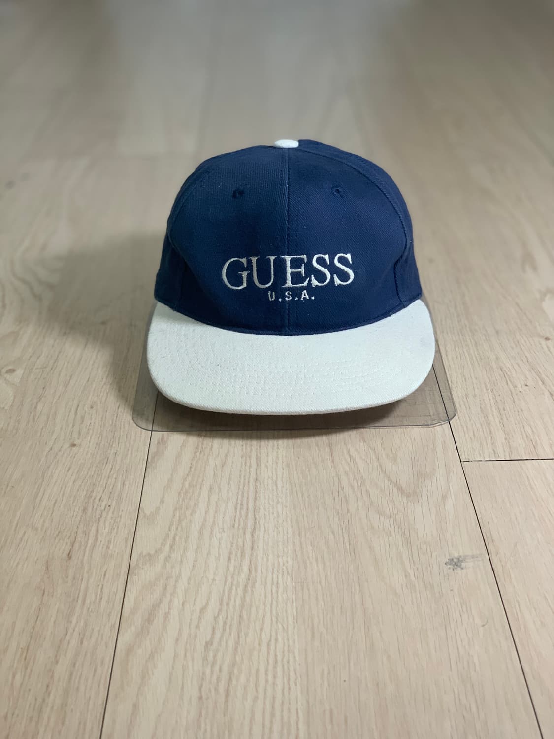 빈티지 GUESS USA 자수 볼캡 모자 상품이미지2