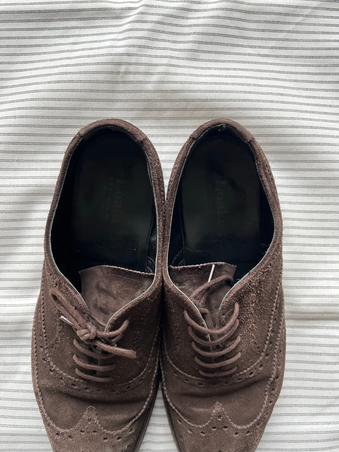 로크 옥스포드 스웨이드 윙팁 (260-265) 상품이미지3