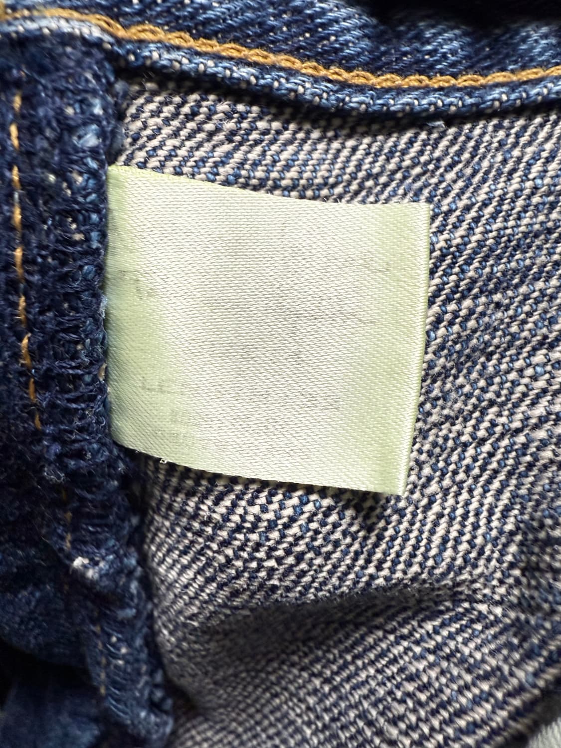 넘버나인 03aw 커트기 패치 데님 상품이미지4