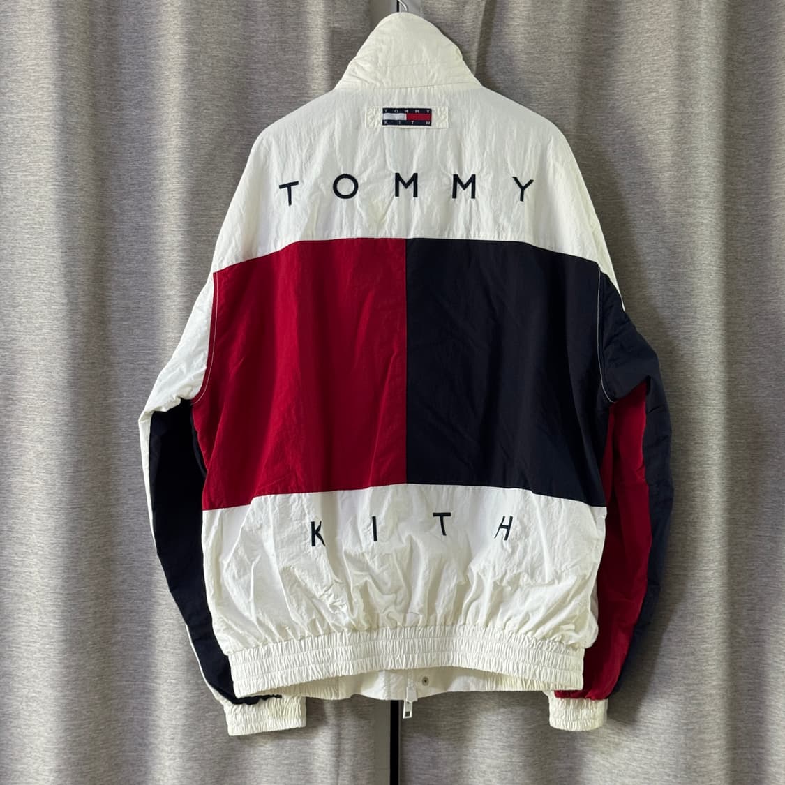 [L] 타미힐피거 KITH 트랙 자켓 화이트 상품이미지1