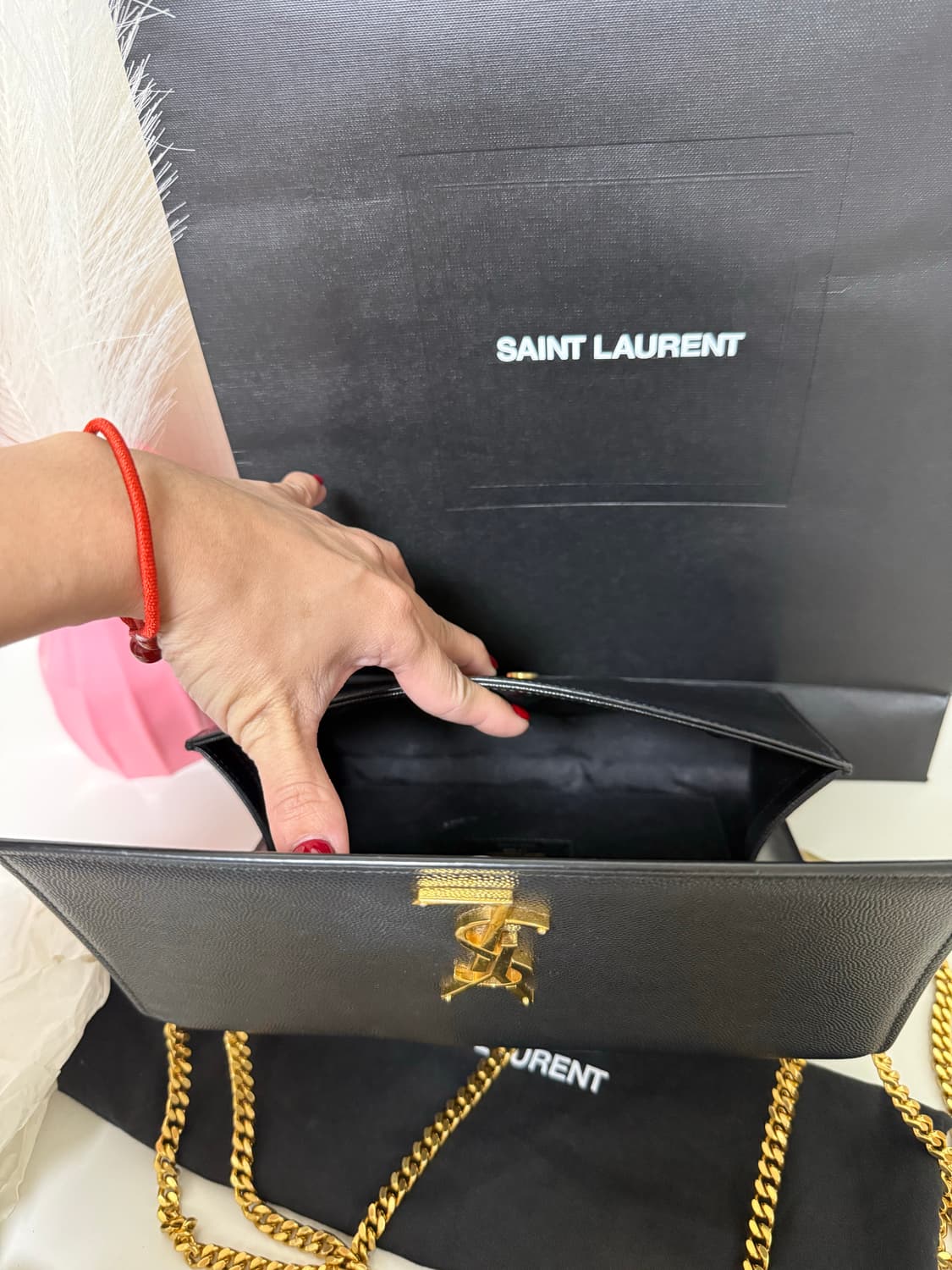 입생로랑 케이트 미디엄 사이즈 (정품) 상품이미지4