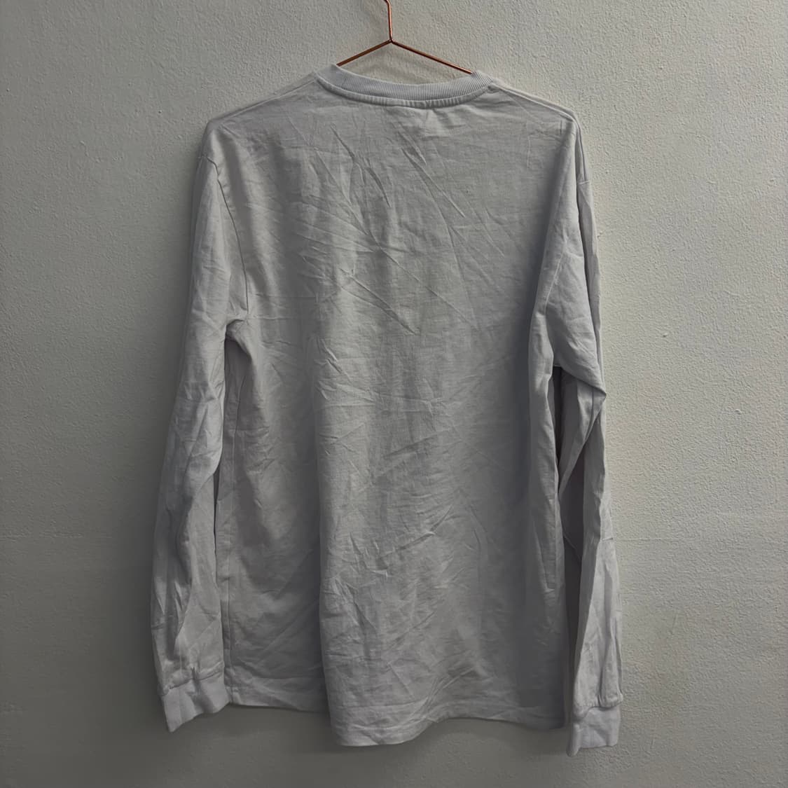 베티붑 흰색 긴팔 티셔츠(L) 상품이미지2