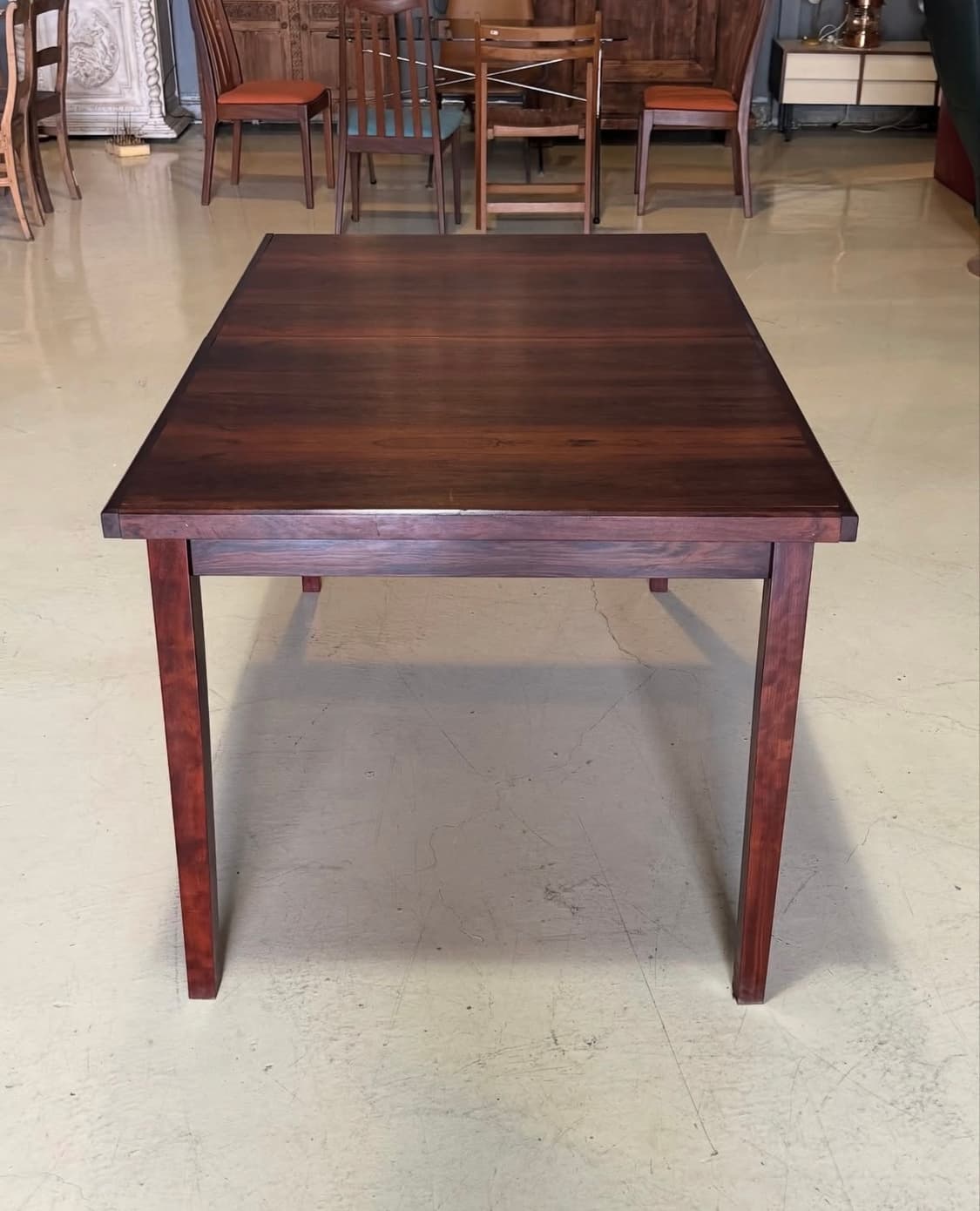 빈티지가구 60s 로즈우드 사각 다이닝 테이블 상품이미지3