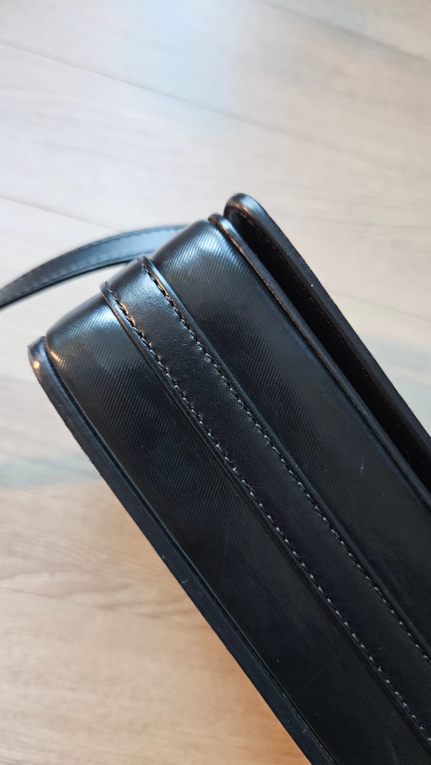 버버리 스몰 호스페리 프린트 그레이스 백 (블랙) 상품이미지6